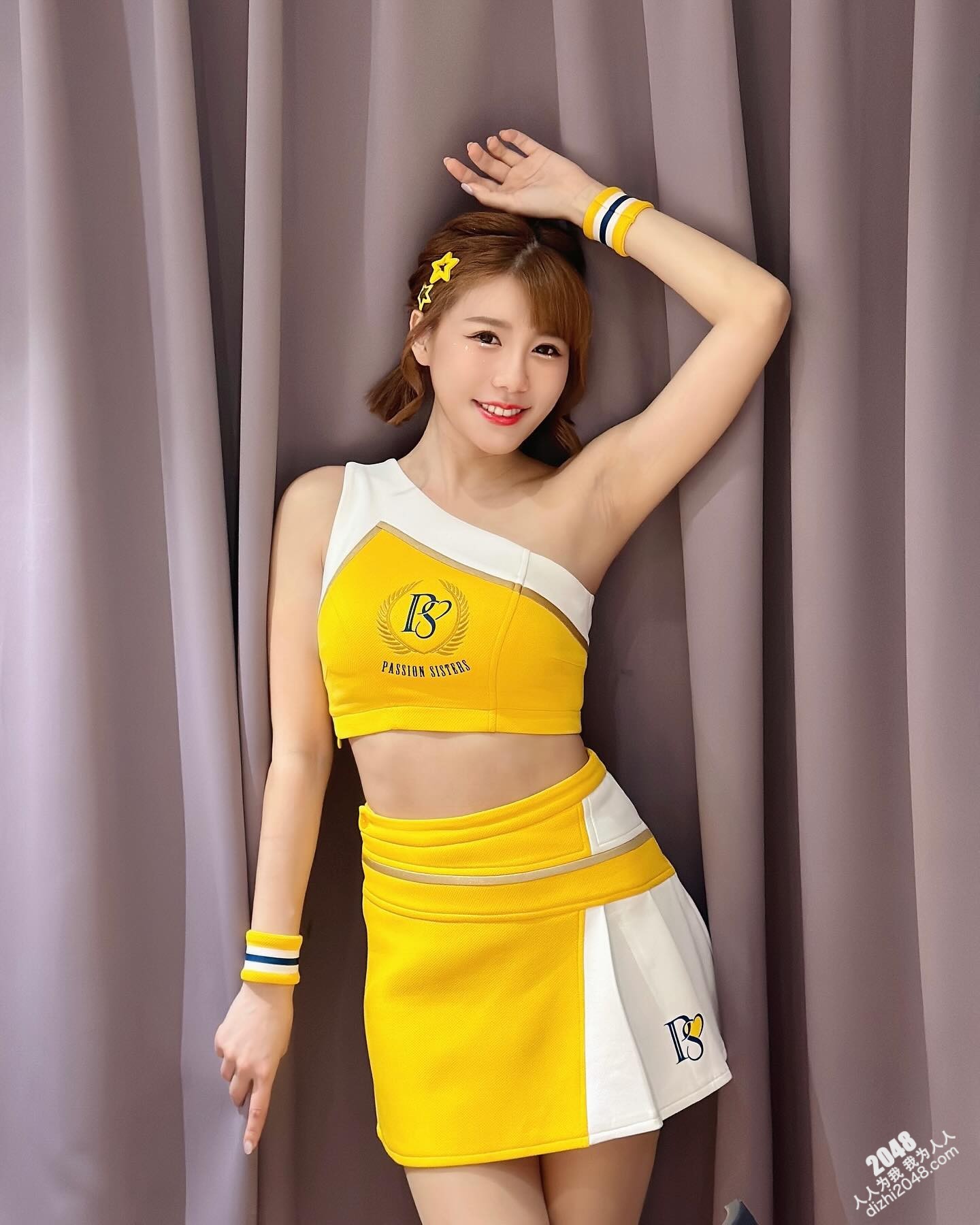 啦啦隊女神「陳波波」短髮清純誘人！逆天身材藏不住  (10P)